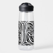 Zebrapatroon Waterfles (Voorkant)