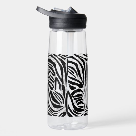 Zebrapatroon Waterfles (Rechts)