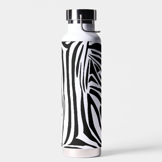 Zebrapatroon Waterfles (Links)
