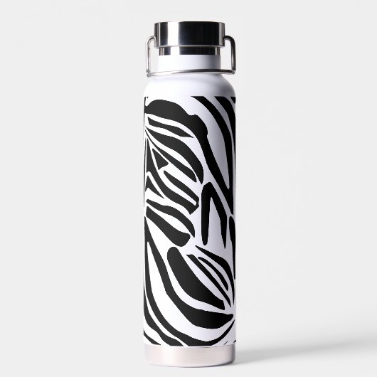 Zebrapatroon Waterfles (Achterkant)