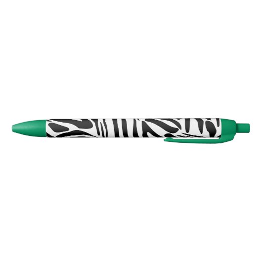 Zebrapatroon Zwarte Inkt Pen (Bodem)