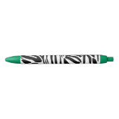 Zebrapatroon Zwarte Inkt Pen (Voorkant)