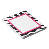 Zebrapattern Notitieblok (Schuin)