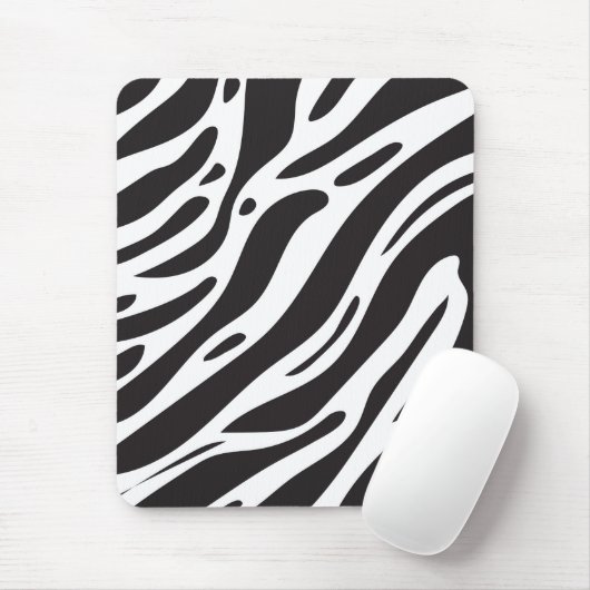 Zebrapprint Muismat (Met muis)