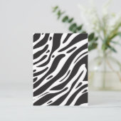 Zebrapriem Briefkaart (Staand voorkant)