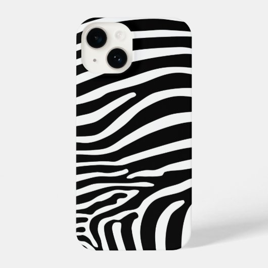 Zebrapriem iPhone Hoesje (Achterkant)