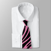 Zebrapriem Roze Stropdas (Gebonden)