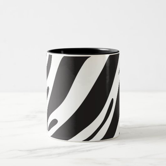 Zebraprijs Tweekleurige Koffiemok (Center)