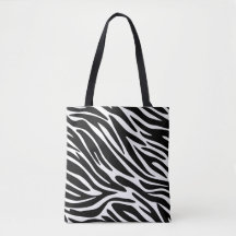 Zebraprint Boodschappentas