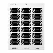 Zebraprint Labels (Full Sheet)