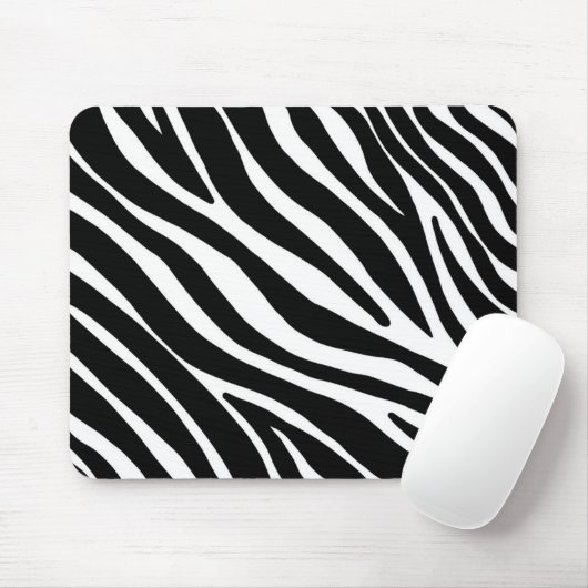 Zebraprint muismat (Met muis)