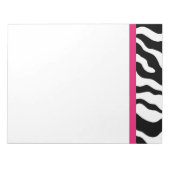 Zebraprint Notitieblok (Voorkant)