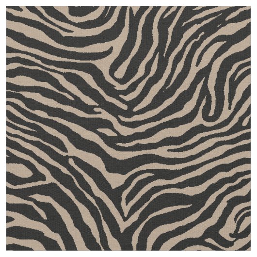 Zebraprint Stof met Dierenprint per Yard (Close Up)