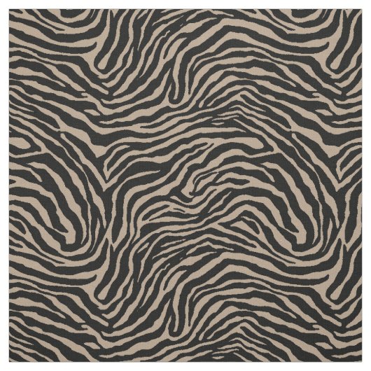 Zebraprint Stof met Dierenprint per Yard (Swatch)