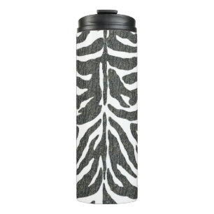 Zebraprint thermische tumbler thermosbeker