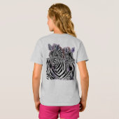 Zebras 17 t-shirt (Achterkant volledig)