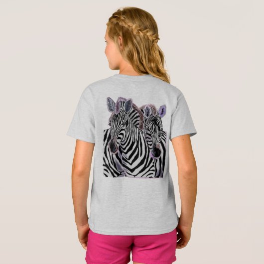 Zebras 17 t-shirt (Achterkant volledig)