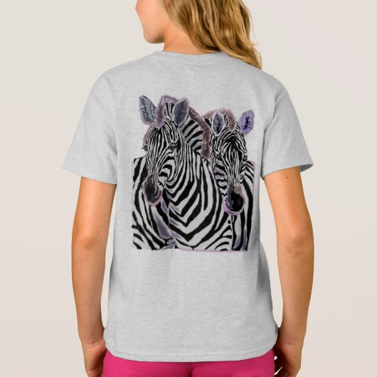 Zebras 17 t-shirt (Achterkant)