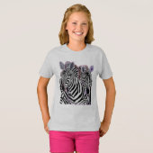 Zebras 17 t-shirt (Voorkant volledig)