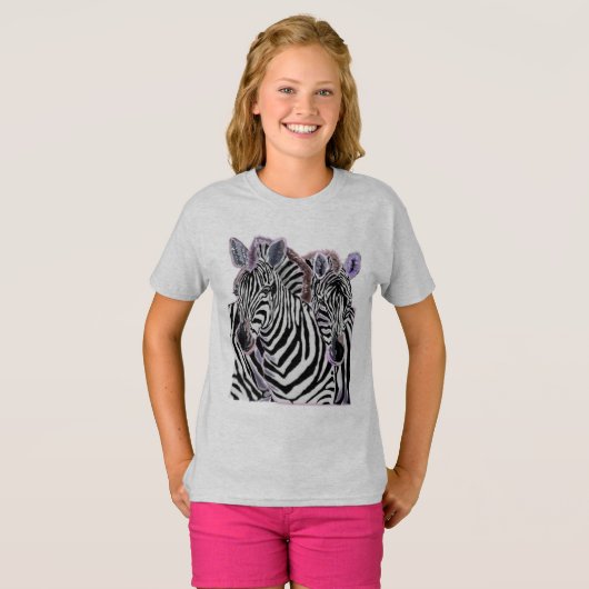 Zebras 17 t-shirt (Voorkant volledig)