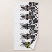 Zebras Bath Towel Badhanddoek (Badhanddoek)
