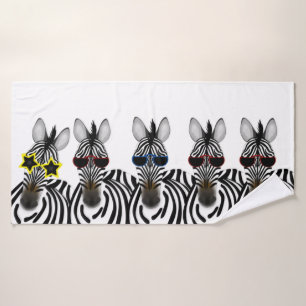 Zebras Bath Towel Badhanddoek