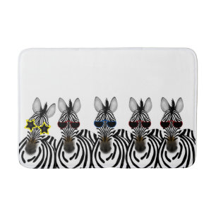 Zebras Bathmat Badmat