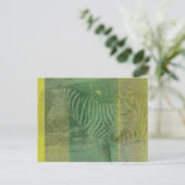 Zebra's Briefkaart (Staand voorkant)