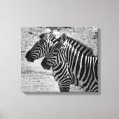 Zebras Canvas Afdruk (Voorkant)