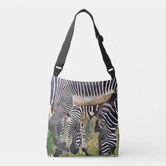 ZEBRAS CROSSBODY TAS (Voorkant)