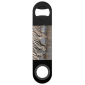 Zebras drink speed flessenopener (Voorkant)