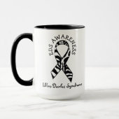 Zebras EDS Ehlers-Danlos syndroom Koffie Mok (Links)
