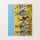 Zebras Game Puzzle Legpuzzel (Verticaal)