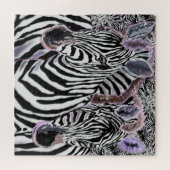 Zebras Hug Legpuzzel (Horizontaal)