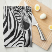 Zebras - Hug - Tekening Theedoek (Quarter Fold)