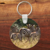 Zebra's in beweging: een reis van duizend mijl sleutelhanger (Voorkant)
