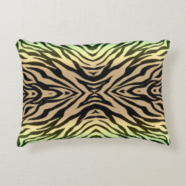 Zebra's in het bos accent kussen