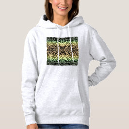 Zebra's in het bos hoodie