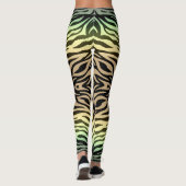 Zebra's in het bos leggings (Achterkant)