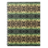 Zebra's in het bos notitieboek (Voorkant)