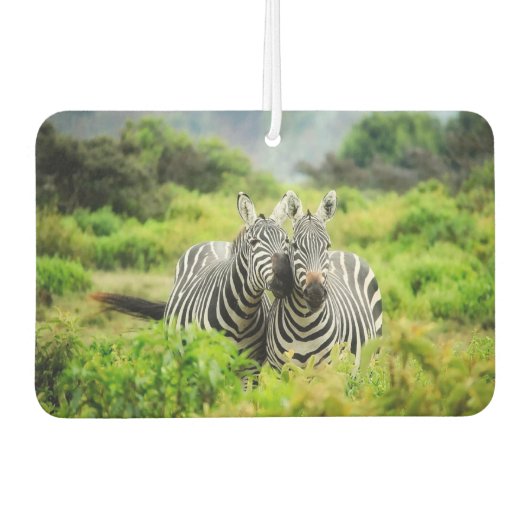 Zebra's in het wild luchtverfrisser (Voorkant)