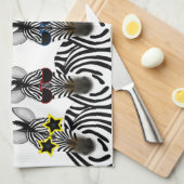 Zebras Kitchen Towels Theedoek (Quarter Fold)