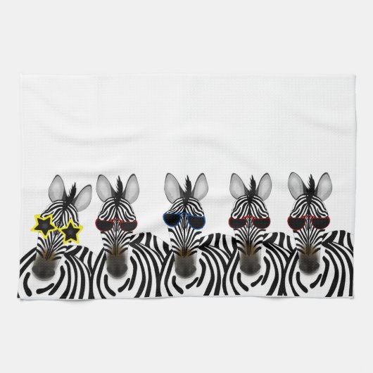 Zebras Kitchen Towels Theedoek (Horizontaal)