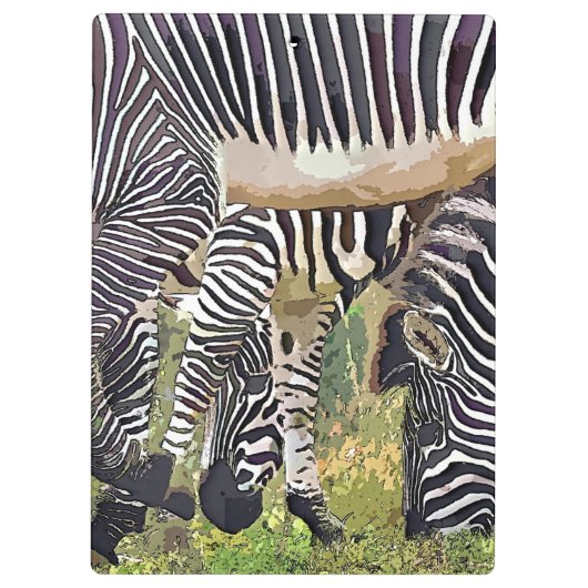ZEBRAS KLEMBORD (Achterkant)