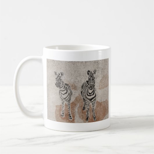 Zebras Koffiemok (Links)