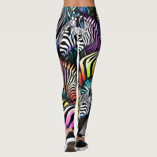 Zebras Leggings (Achterkant)