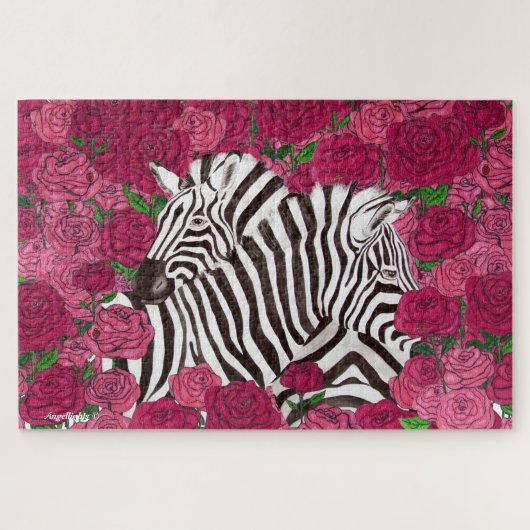 Zebras Legpuzzel (Horizontaal)