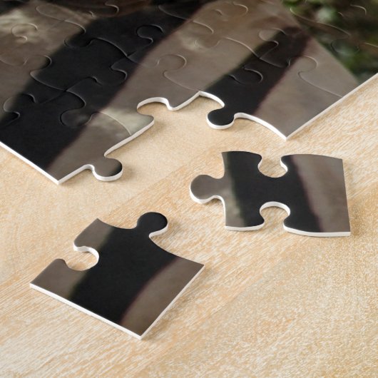 zebras legpuzzel (Zijkant)