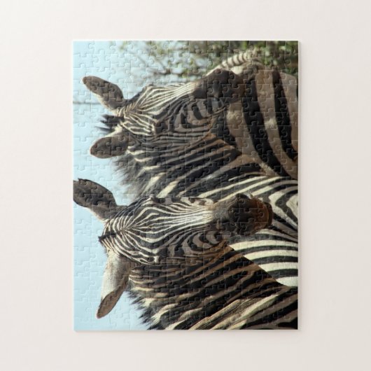 zebras legpuzzel (Verticaal)