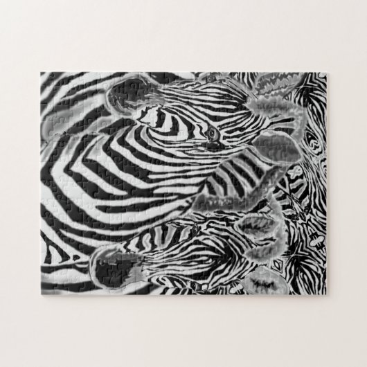 Zebras Legpuzzel (Horizontaal)